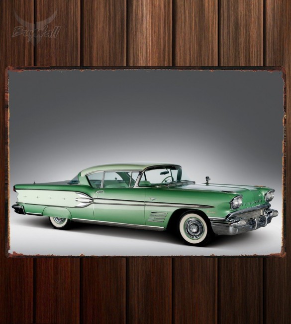 Металлическая табличка Pontiac Bonneville Металлическая табличка Pontiac Bonneville